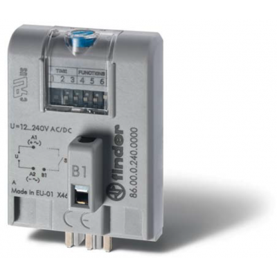 Časový modul, MF, 60/62, 12-240V AC/DC, 50ms-100h 86.00.0.240.0000