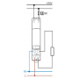 Electronic electricity meter 1F/40 A, class 1/B, MID 7M.24.8.230.0010