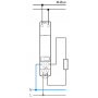 Electronic electricity meter 1F/40 A, class 1/B, MID, Mbus 7M.24.8.230.0310