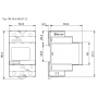 Electronic electricity meter 3F/80 A, class 1/B, MID 7M.38.8.400.0112