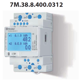 Elektroměr elektronický 3F/80 A, tř.1/B, MID, Mbus 7M.38.8.400.0312