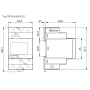 Electronic electricity meter 3F/80 A, class 1/B, MID, Mbus 7M.38.8.400.0312