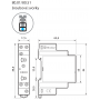 Time relay, MF, 1P/16A, 12-240V AC/DC, 100ms-20h 80.01.0.240.0000