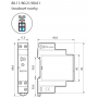 Time relay, ZR, 1P/16A, 24-240V AC/DC, 100ms-20h 80.11.0.240.0000