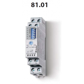 Časové relé, MF, 1P/16A, 12-230V AC/DC, RESET 81.01.0.230.0000