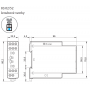 Time relay, MF, 2P/12A, univ.nap., 50ms-10d 83.02.0.240.0000