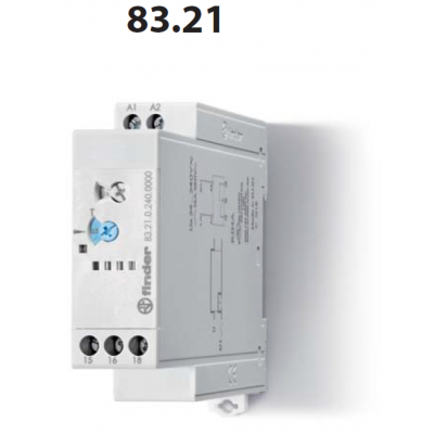 Časové relé, PK, 1P/16A, univ.nap., 50ms-10d 83.21.0.240.0000
