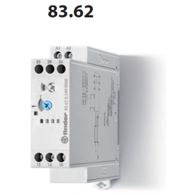 Časové relé, ZN bez pn, 2P/8A, univ.nap, 50ms-180s 83.62.0.240.0000