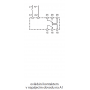 Časové relé, ZN bez p.n., 2P/8A, univ.nap, 50ms-180s 83.62.0.240.0000
