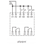 Time relay, MF, 2P/16A, 12-24V AC/DC, NFC 84.02.0.024.0000