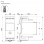 Time relay, MF, 2P/16A, 12-24V AC/DC, NFC 84.02.0.024.0000