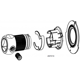 ASK74.18 Square shaft adapter for GCA, GIB and GBB, 12x12