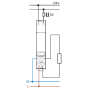 Electronic electricity meter 1F/40 A, class 1/B, MID, NFC, IR7M.24.8.230.0110