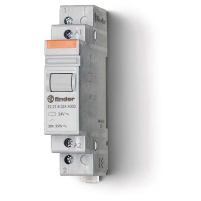 Installation relay, 1Z/20A, 24V AC 22.21.8.024.4000