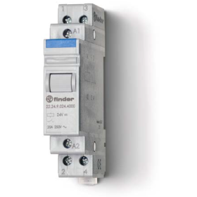 Installation relay, 2R/20A, 24V DC 22.24.9.024.4000