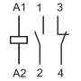 Stykač instalační, 1Z+1R/25 A, 24 V AC/DC, AgSnO2 22.32.0.024.4520