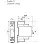 Installation relay, 2Z/20A, 24V AC 22.22.8.024.4000