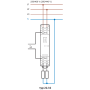 Installation contactor, 1Z+1R/25 A, 230 V AC/DC, AgSnO2, switch 22.32.0.230.4540