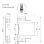 Installation contactor, 1Z+1R/25 A, 230 V AC/DC, AgSnO2, switch 22.32.0.230.4540