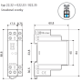 Auxiliary contacts, 1Z + 1R, 6 A, 022.35