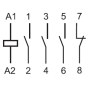 Stýkač inštalačný, 3Z+1R/40 A, AC/DC 24 V, MI, AgSnO2 22.44.0.024.4710