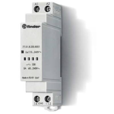 Semiconductor relay, 1Z/5A, 24V AC/DC, sp_okamž 77.01.0.024.8051