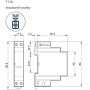 Semiconductor relay, 1Z/5A, 230V AC, sp_zero 77.01.8.230.8050