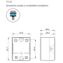 Semiconductor relay, 1Z/25A, 230V AC, sp_zero 77.25.8.230.8250