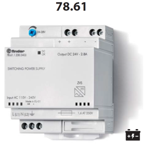 DC source, 24...28V/60W, for charging batteries 78.61.1.230.2403