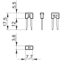 Connecting strip, 48, 2-pole 097.42