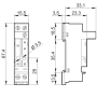 Socket, DIN, 40.31/41.31/99.01, 1P 95.63