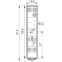 Socket, DIN, 40.31/99.80, 1P 95.83.3