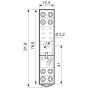 Socket, DIN, 40/44/99.80, 1P/2P 95.85.3