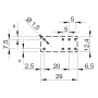 Relay, DIN/PS, 1P/16A, 12V DC, sensor 40.61.7.012.0000