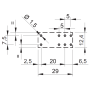 Relay, DIN/PS, 2P/10A, 12V DC, sensor 40.62.7.012.0000