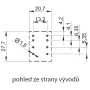 Industrial miniature relay, PS, 2P/10A, 24V DC 55.12.9.024.0000