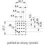 Industrial miniature relay, PS, 4P/7A, 230V AC 55.14.8.230.0000