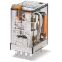 Industrial miniature relay, DIN, 4P/7A, 12V AC, MA_MI 55.34.8.012.0040