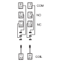 Socket, DIN, 46/99.02, 2P, push-in 97.P2