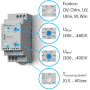 3-phase relay, 1P/6A, UV, OV, W, sl., ex. 70.31.8.400.2022