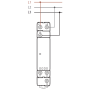 3-phase voltage relay, 1P/6A, sl., ext. 70.61.8.400.0000