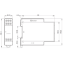 3-phase voltage relay, 2P/8A, sl., ex. 70.62.8.400.0000