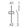 Impulse operated switch, 1Z/16A, 24V AC 20.21.8.024.4000