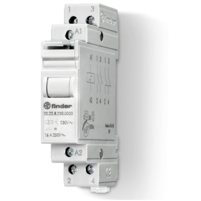 Impulse operated switch, 2Z/16A, 230V AC 20.22.8.230.4000