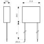 Adapter, 26, AC/DC, 12V DC 026.9.012