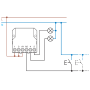 Impulse operated switch, 1Z/10A, 12V AC 26.01.8.012.0000