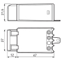 Capacitor, 15 buttons, up to 1 mA/230V 027.00