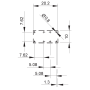 Relay DIL, PS, 2P/1.25A, 5V DC, sensor 30.22.7.005.0010