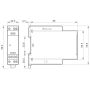 Relay with forced contacts, DIN, 2Z+1R+1AUX 6A, 24V DC, SIL3 7S.63.9.024.0211