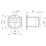 Adapter, 56_4P, to panel above 056.45